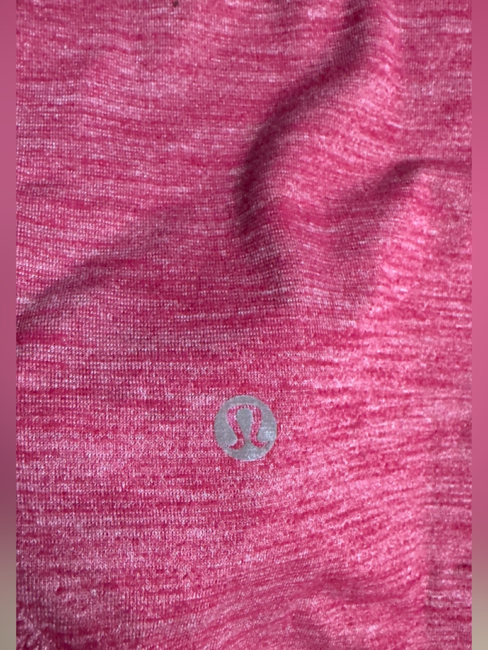 lululemon athletica Heathered Raspberry Racerback Tank - Picture 3 of 3